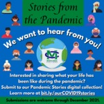 Stories from the Pandemic - Social Media Post